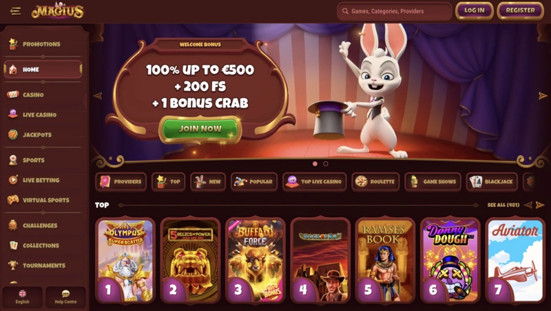 Magius Homepage